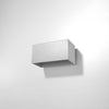 Contemporary wall fixtures Sollux Lighting Wall lamp QUAD MAXI grey