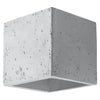 Lighting led lights Sollux Lighting Wall lamp QUAD concrete