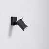 Elegant Sollux Lighting Wall Lamp RING Black