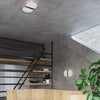 Chrome detail light in wall Sollux Lighting Wall Lamp SALIA