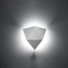 Scandinavian-style wall lamps Sollux Lighting Solido White