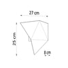 Steel wall fixtures Sollux Lighting Solido White
