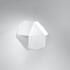 Modernistic wall light in wall Sollux Lighting Tre White