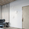 Durable steel wall lights for bedroom Sollux Lighting Tre White
