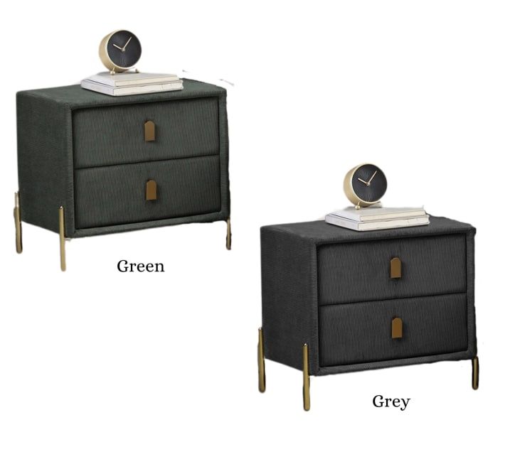 Waterford Bedside Locker Green