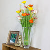 Vibrant wildflower daisy bundle 70cm centerpiece