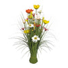 Wildflower daisy bundle 70cm for home decor