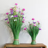 Stunning wildflower rose bundle for office decor 45cm