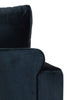Durable Wren 2 Seater Sofa Navy with foam and spring seat