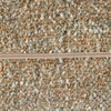 Scatterbox Cushion Zari Copper Green close view picture of the zipper