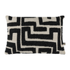 Scatterbox Cushion Zephyr Charcoal Cream 40x60 cm front view picture on the white background