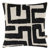 Scatterbox Cushion Zephyr Charcoal Cream 58x58 cm front view picture