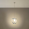 Minimalist pendant ceiling light fitting Pendant lamp TRES white