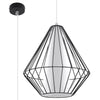 Sollux Lighting Pendant Lamp DEMI Black in modern industrial style
