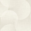 Beige fabric texture with circular patterns