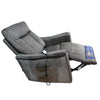 Grey Fabric upholstery of the Asti Electric Lift Chair, adding a touch of sophistication to any living space.