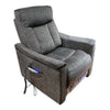 Close-up of the electric mechanism and USB charging port of the Asti Lift Chair, offering convenience and ease of use.