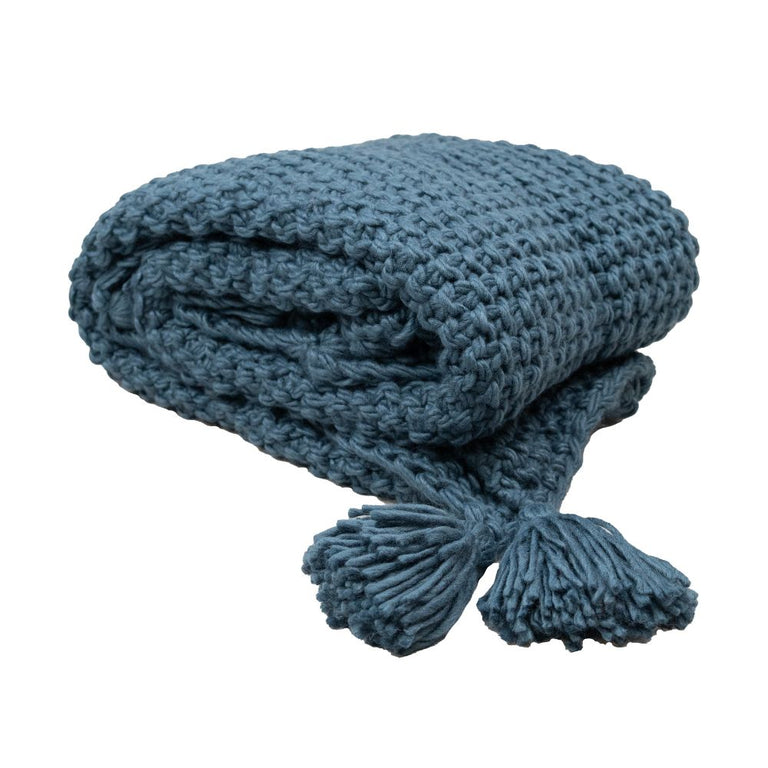 Scatterbox Collins Throw Petrol