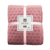 Elevate your decor with the Scatterbox Geometric Bliss Throw Blush.