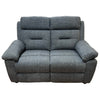 Taranto 2 Seater Sofa - Grey Linen Fabric