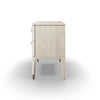 Luxurious Bedside Lockers - Diletta Bedside Table 2 Drawer Stone