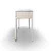 Decorative Detail Vanity Table - Diletta Dressing Table 2 Drawer Stone