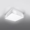 Modern flush mount ceiling light Sollux Lighting HORUS 35 white