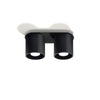 Stylish Sollux Lighting Ceiling Lamp ORBIS 2 Black flush mount ceiling light