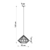 Ceiling lamps Sollux Lighting Pendant Lamp UMBERTO white