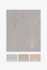 Sophisticated Deco Geometric Grey wallpaper with fibrous texture
