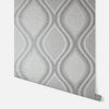 Arthouse Curve Grey Wallpaper