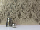 Metallic Reflective Foil Leaf Natural Wallpaper