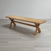 Ardara Dining Bench 1.5m in medium oak