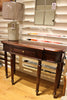Fluted Leg Mahogany Console Table