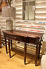 Fluted Leg Mahogany Console Table