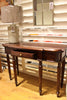 Fluted Leg Mahogany Console Table