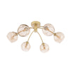 Izzy Semi Flush Champagne