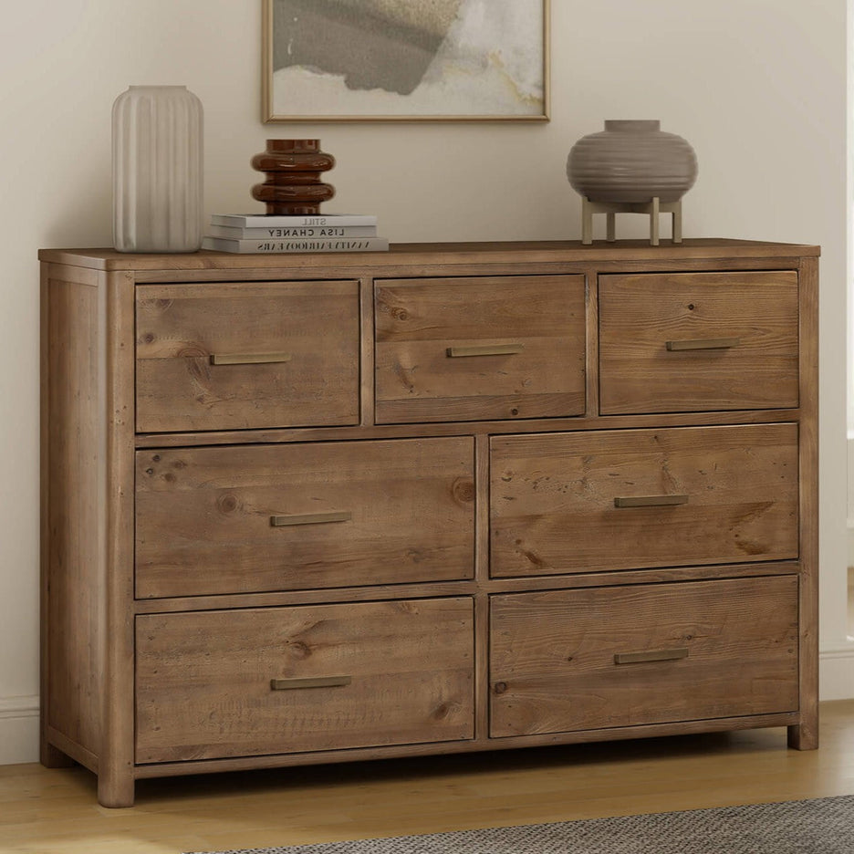 Delaney 6 Drawer Dressing Chest Oak