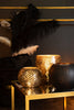 Sidetable Square MetalGlass Gold