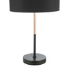 Kelso Table Lamp Matt Black Copper Shade