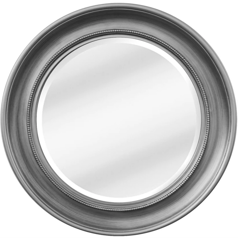 Kent Round Mirror Pewter