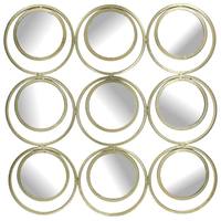 Champagne Mirror Metal