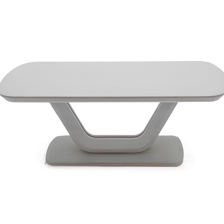 Lazzaro Coffee Table  Light Grey Matt 1100