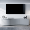 TV unit in a futuristic modern living room