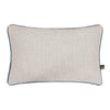 Scatterbox Leighton Cushion EcruBlue