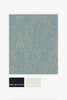Sophisticated Majestic Damask Blue wallpaper with a textured metallic finish
