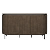 Torelli Modena sideboard with travertine ceramic top