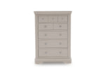Mabel Tall 8 Drawer Chest Taupe