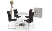 Orbit Dining Table 1000  Clear