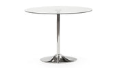 Orbit Dining Table 1000  Clear